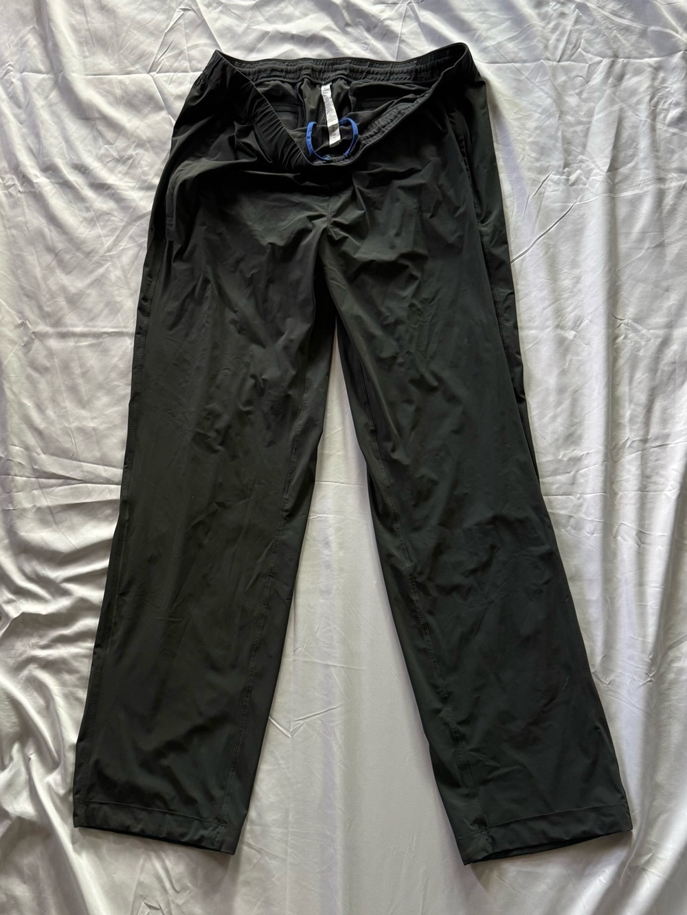 Lululemon Men’s Black Athletic Pants Size 2XL Lightweight Stretch Activewear - Picture 2 of 10